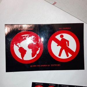 Supreme sticker